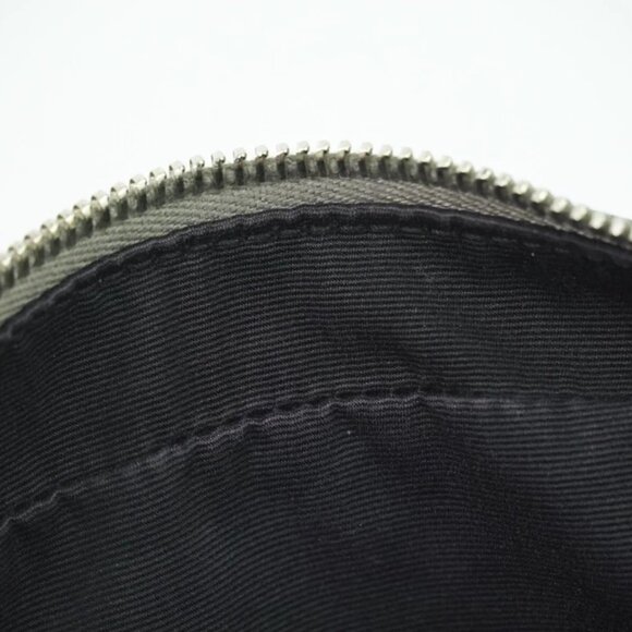 SAINT LAURENT Lou Leather Shoulder Crossbody Camera Bag Gray YSL - Picture 7 of 10